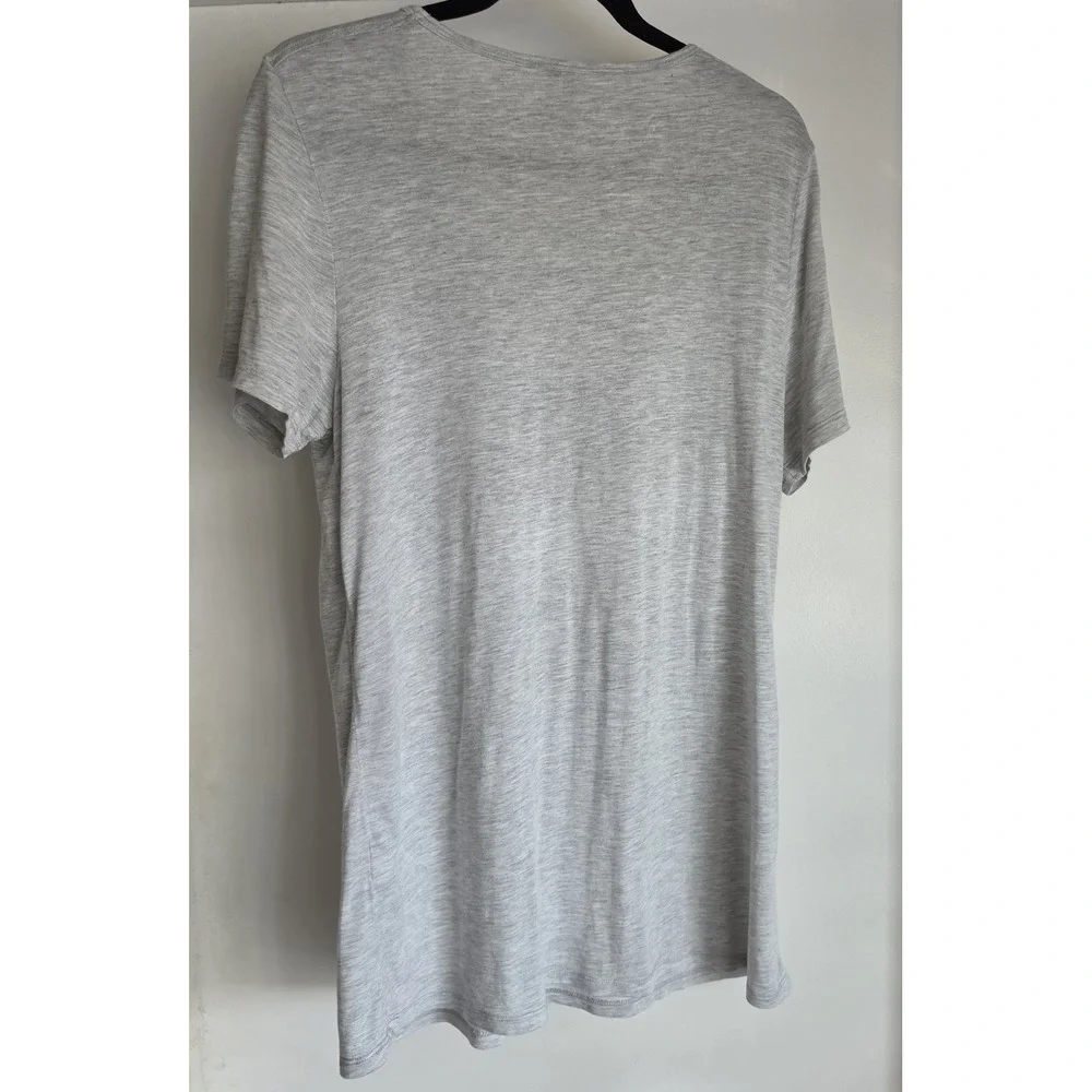 Banana Republic Women's XL Gray Modal Short Sleeve T-Shirt‎ Casual